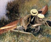 John Singer Sargent An out-of-Door Study china oil painting artist